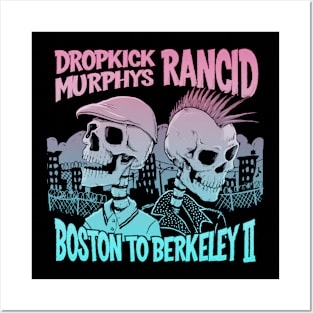 Rancid punk skulls Posters and Art